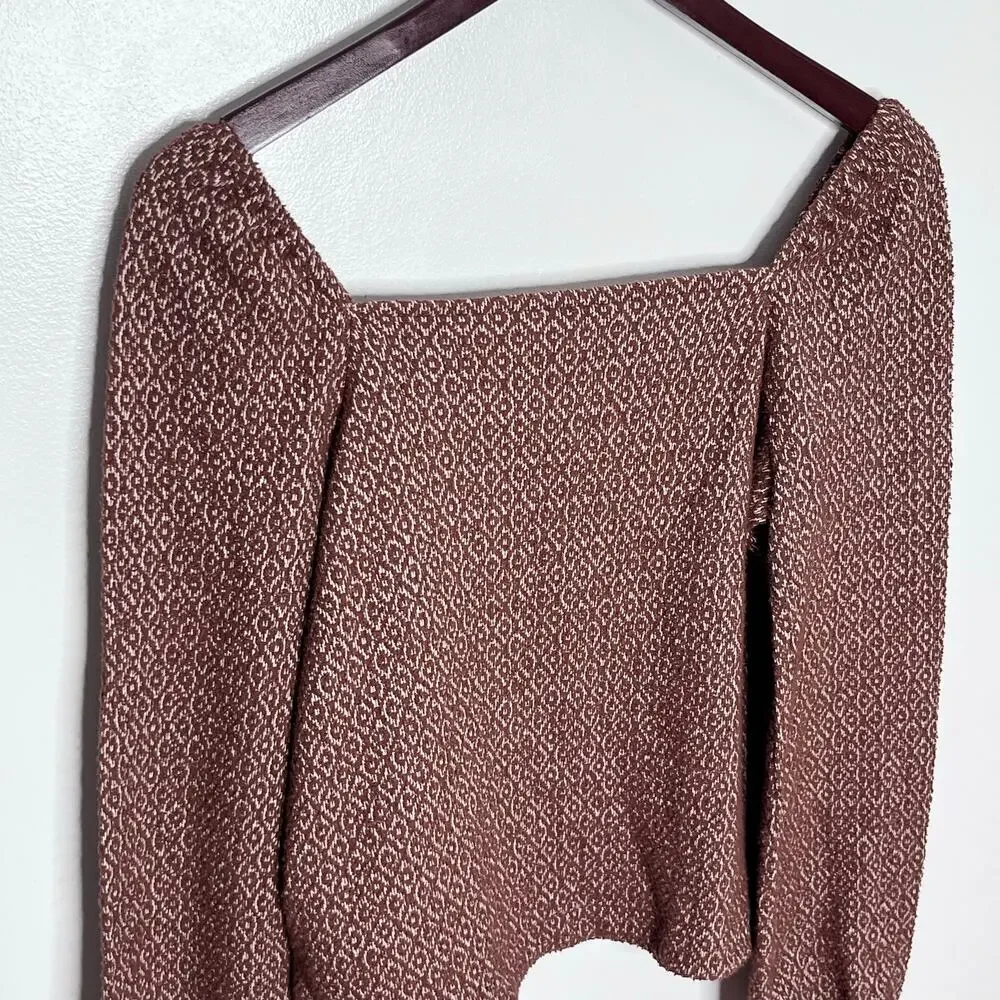 Madewell jacquard puff